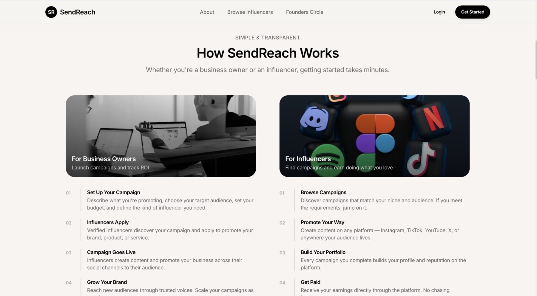 SendReach — 1.1