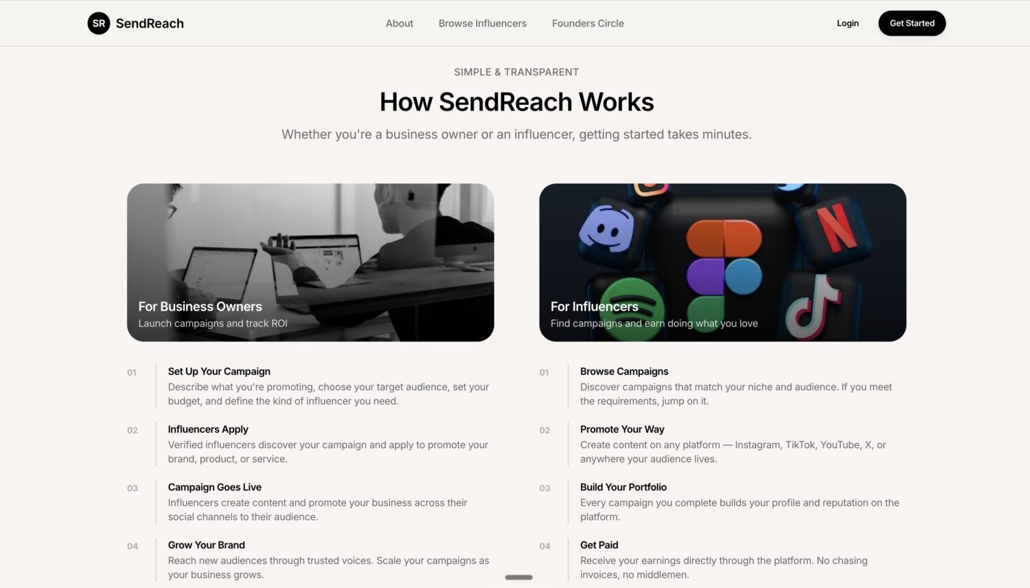 SendReach — 2.2